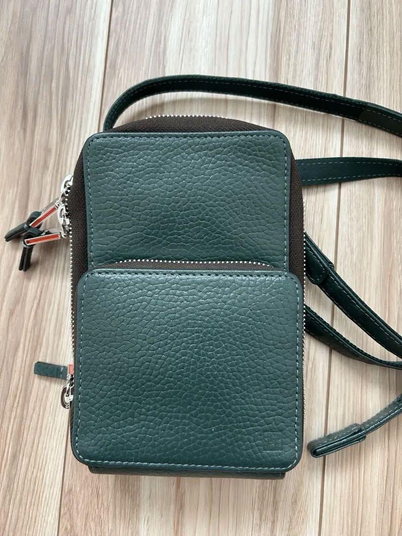 CELINE(セリーヌ) ショルダーバッグ ガンチーニ ダークグリーン
