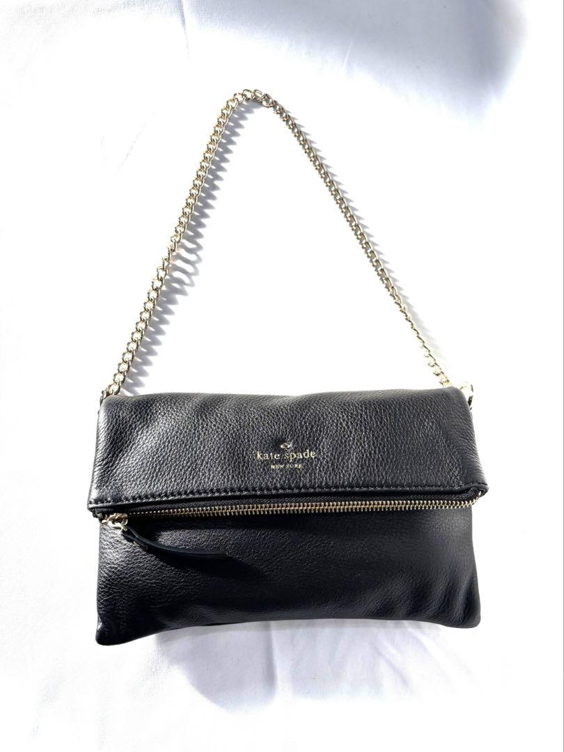 ⭐️未使用級⭐️kate spade ブラックレザーバッグ