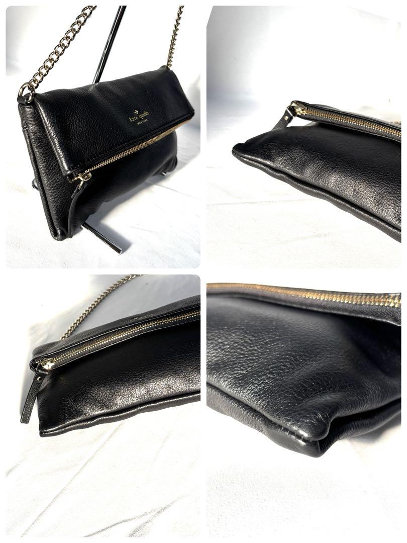 ⭐️未使用級⭐️kate spade ブラックレザーバッグ