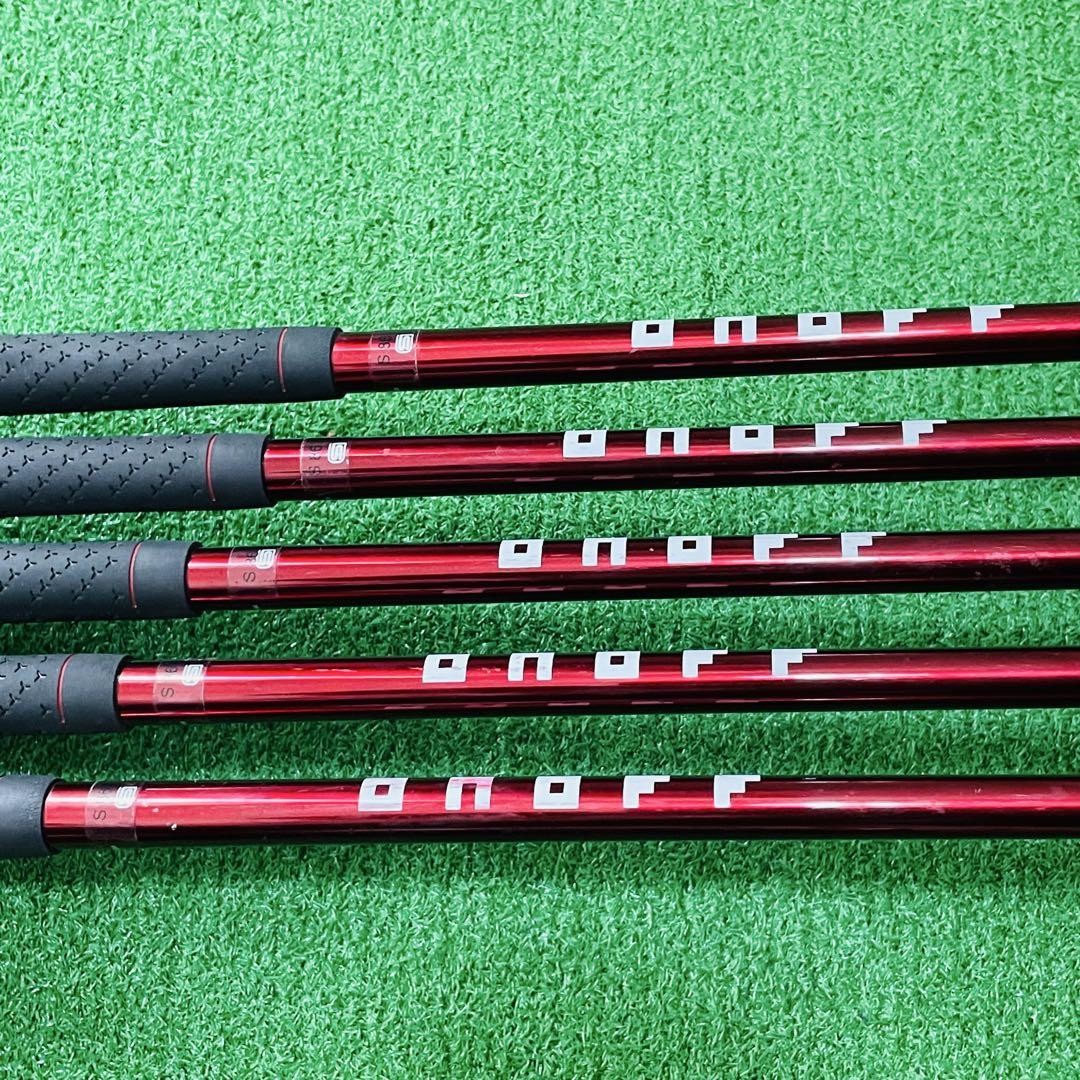 8444 ONOFF オノフ レディース 右利き 女性用 アイアン5本 L