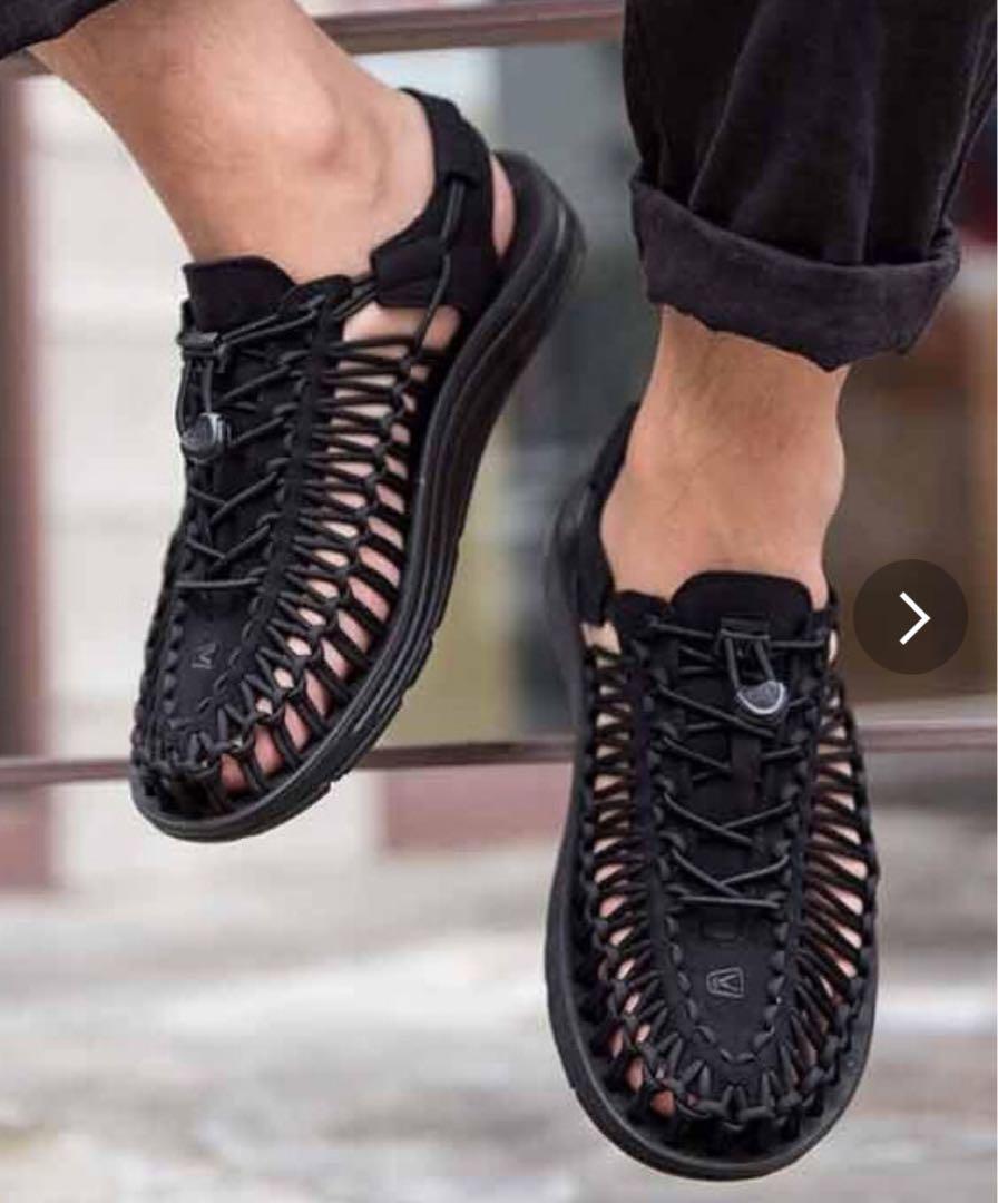 ［新品］　KEEN UNEEK サンダル　ブラック　27cm キーン　ユニーク