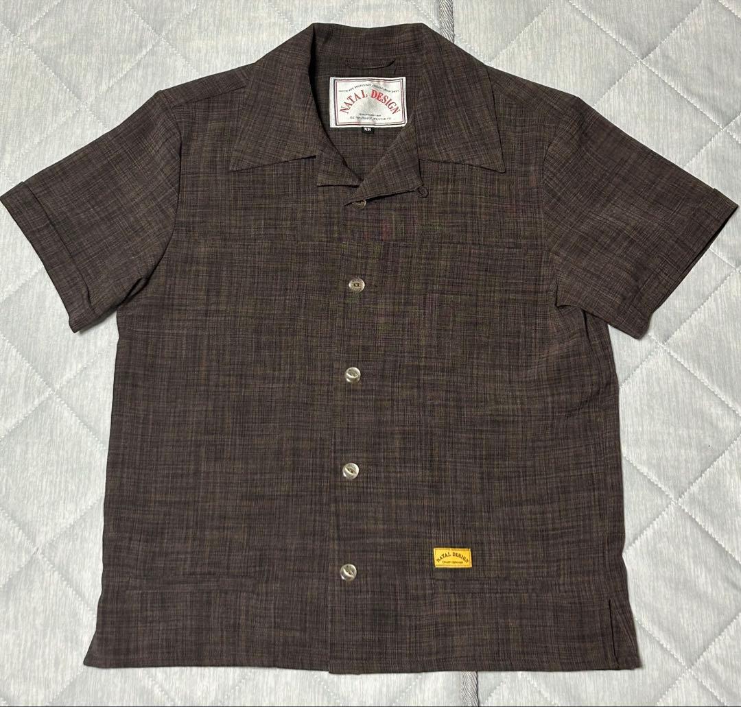 【未使用級】ネイタルデザイン 色ムラ感ある ダークブラウン オープンカラー XS