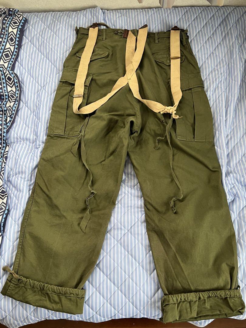 ス*ン様 50s M-51フィールドトラウザーズ カーゴパンツ LARGE-LO