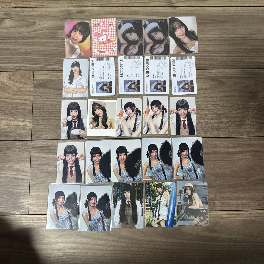 TWICE モモ トレカセット60枚 韓国限定有 TWICE モモ トレカセット60枚 韓国限定有