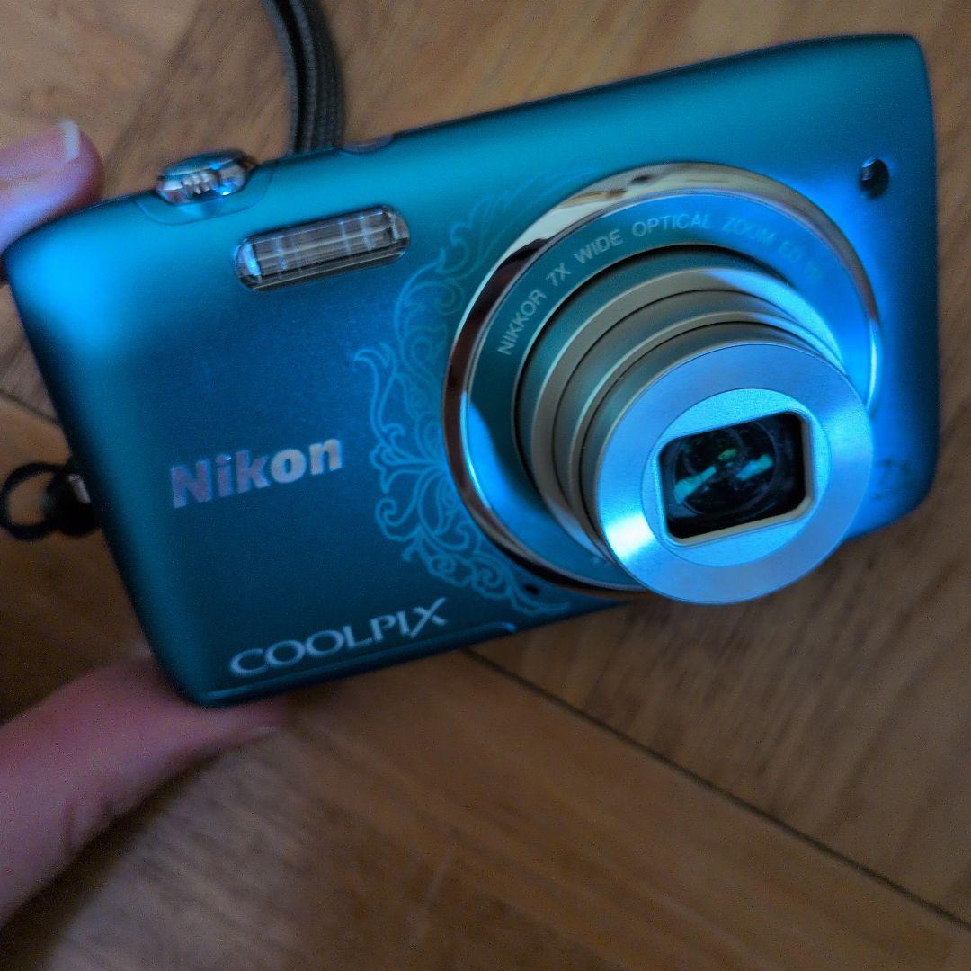 Nikon COOLPIX S3500 オリエンタルブルー　動作確認済