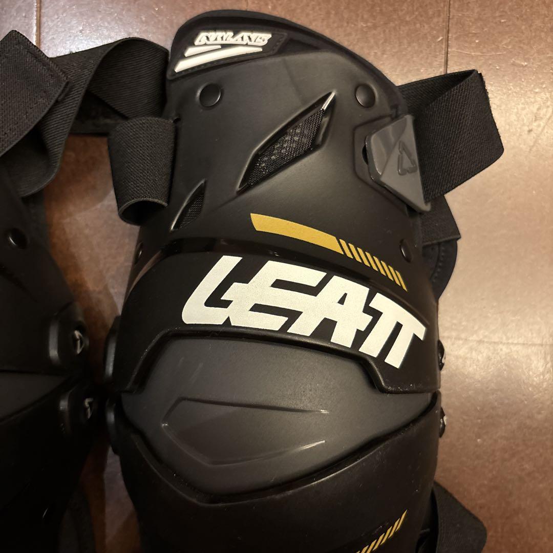 送料込み１回使用　LEATT 膝プロテクター Dual Axis L/XL