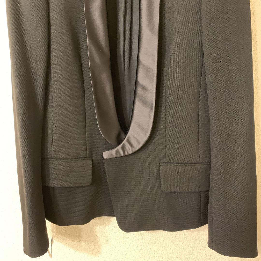 BALMAIN バルマン　スモーキングジャケット　ブラック