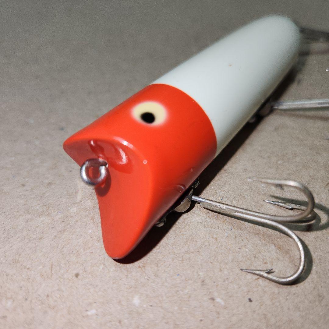 ヘドン HEDDON ☆ 70's LUCKY-13 RH/乳白
