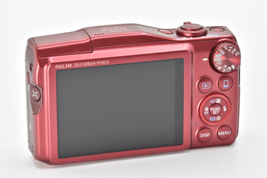 Canon SX710 HS レッド 30倍光学ズーム