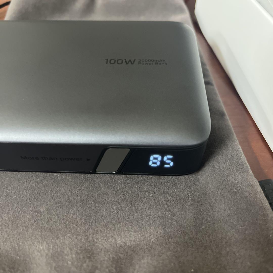 UGREEN 100W モバイルバッテリー PD 20000mAh