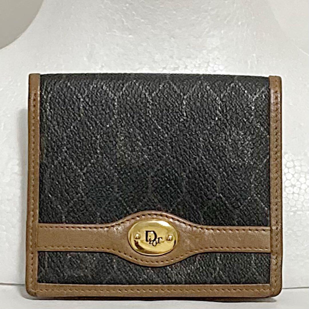 最終決算 Dior 二つ折り財布 キャンバスロゴパターン 【希少】Christian - 折り財布 最終決算 Dior 二つ折り財布 キャンバスロゴパターン 【希少】Christian - 折り財布