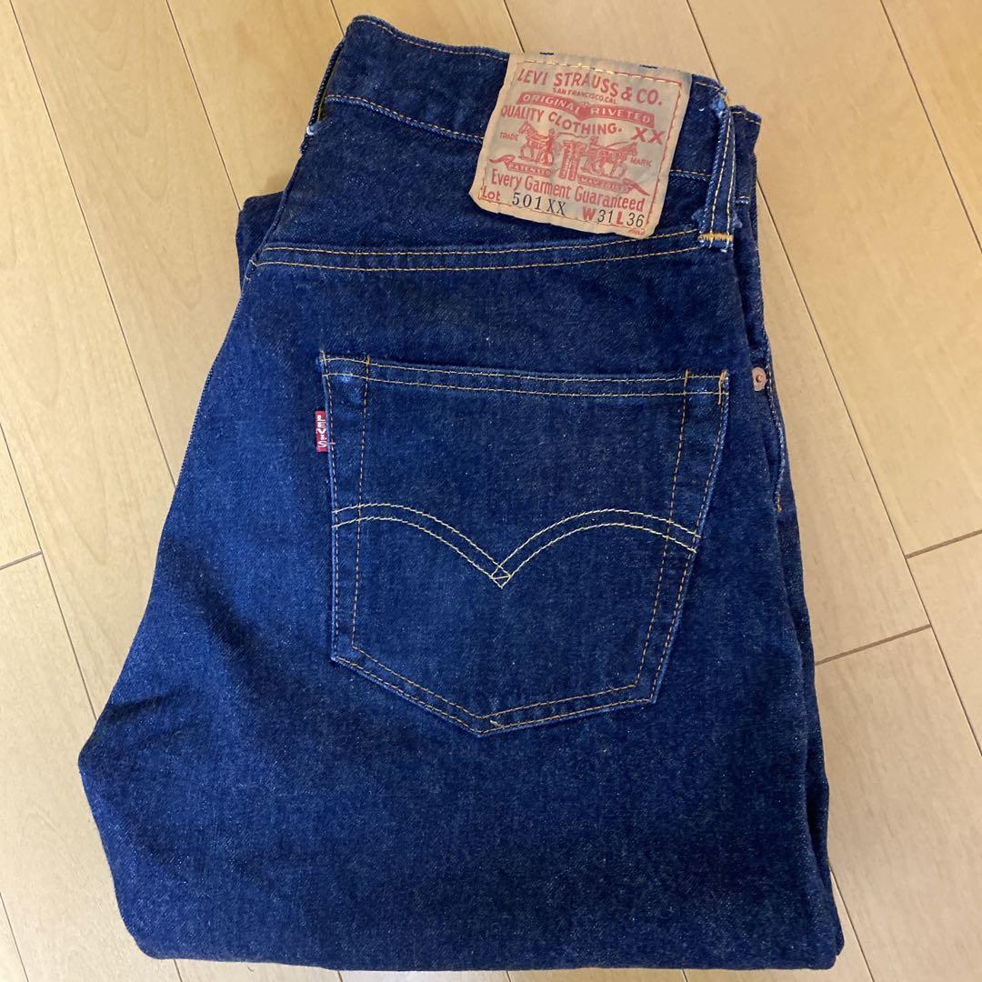 【濃紺】LEVI'S 501XX バレンシア デニム 1955年モデル W31