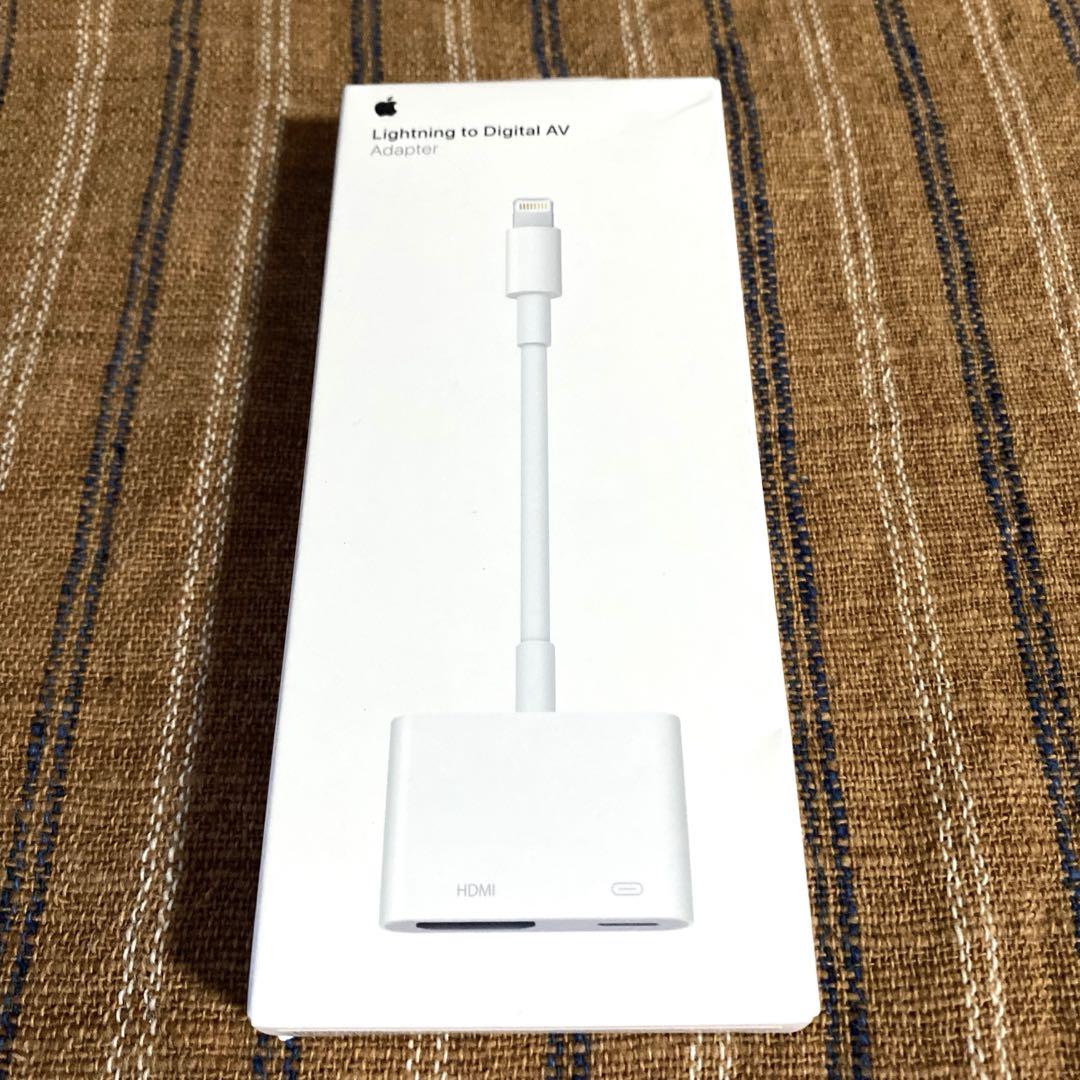 Apple Lightning - Digital AVアダプタ ​​​​​​​