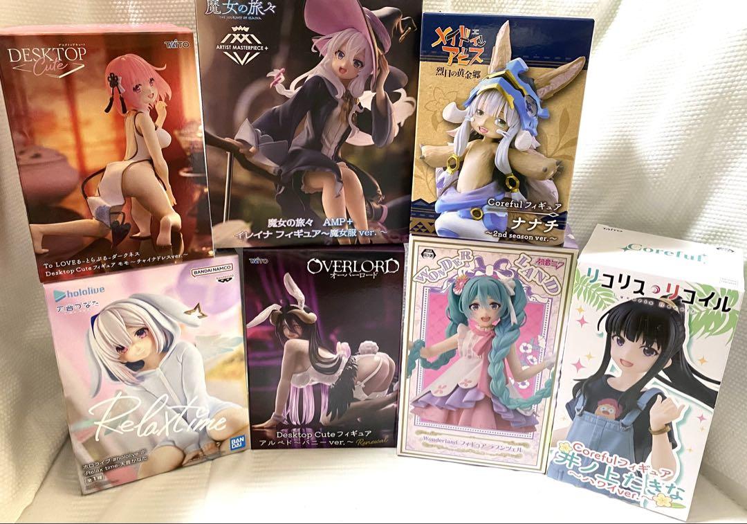 【新品】　美少女フィギュア　７点　まとめ売り