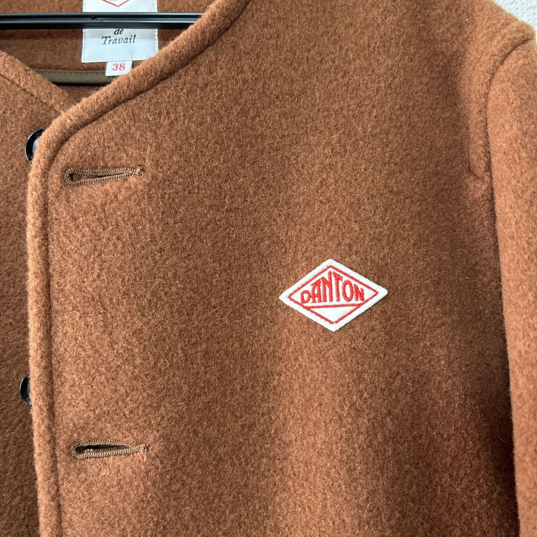 【タイムセール】DANTON カバーオール ブラウン 38 タイムセール】DANTON カバーオール ブラウン 38正規 品