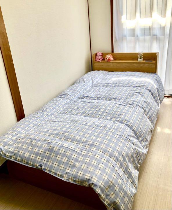 完売】 新品❣️日本製羽毛布団☆側生地綿100%立体キルト 送料無料