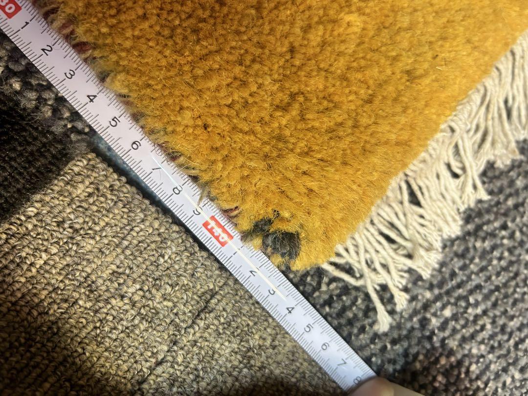 閉店セール50000→値引き!ペルシャ ラジャスタン産 ギャッベ 画像3