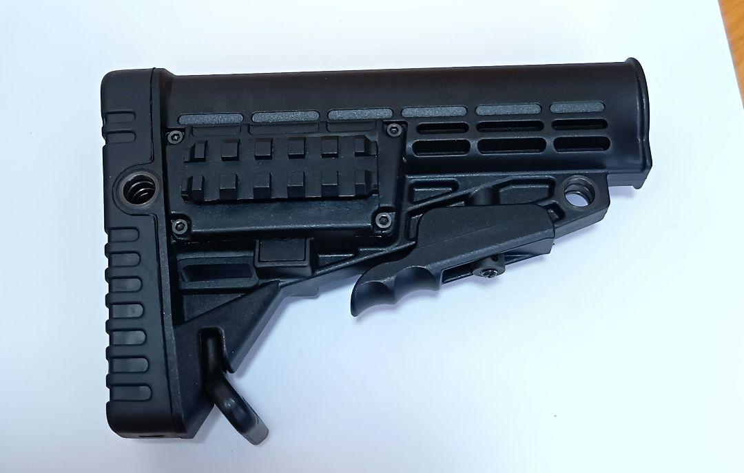 CAA　バットストック　CBS ブラック　M4対応　実物 CAA Airsoft CBS コラシブルバットストック for M4 | ミリタリー