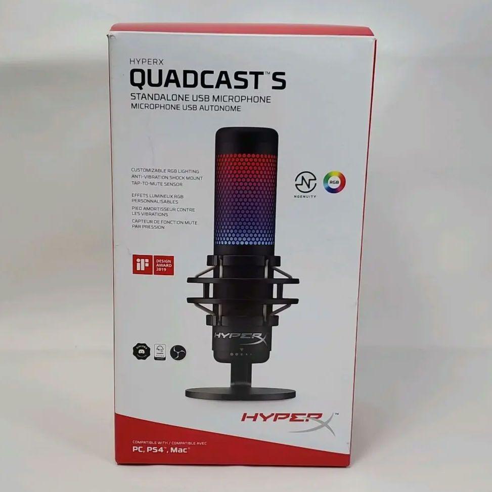 ジャンク品　HYPERX QUADCAST ジャンク品 HyperX QuadCast S スタンドアロンマイク - メルカリ