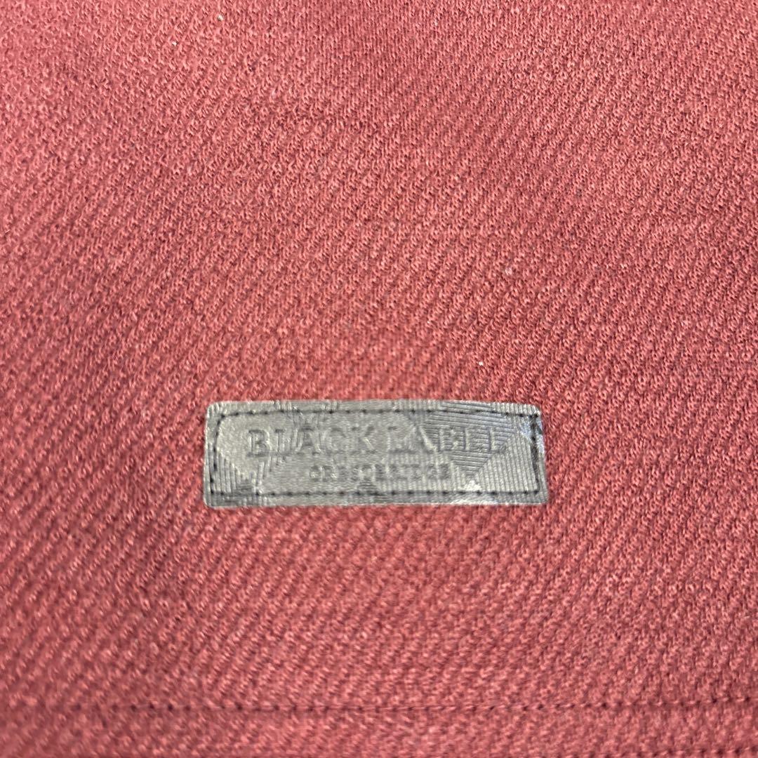新品　BLACKLABELCRESTBRIDGE バーガンディ 長袖カットソー