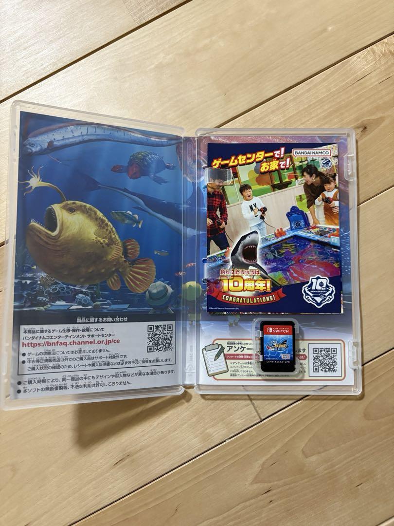 Nintendo Switch 釣りスピリッツ　釣って遊べる水族館　サオコン