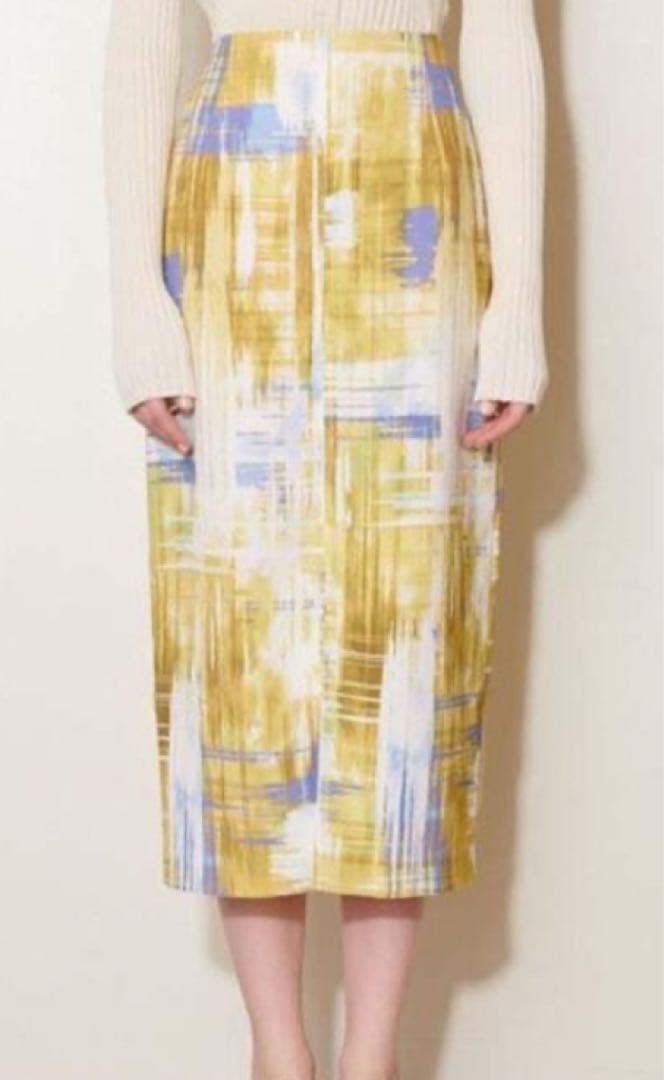 【美品】イウエンマトフ スリット スカート