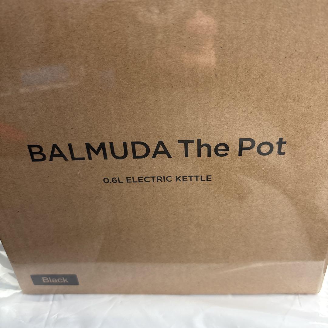 BALMUDA The Pot 0.6L 電気ケトル ブラック