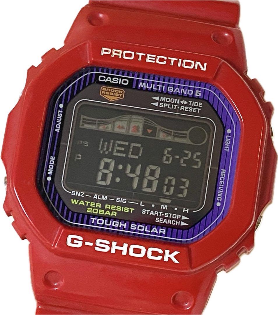 CASIO G-SHOCK GWX-5600C レッド タフソーラー