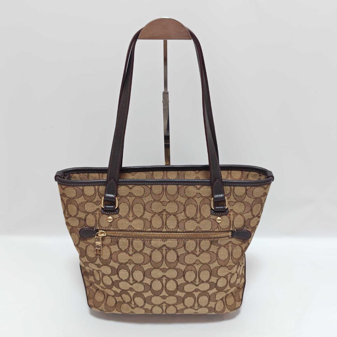 COACH コーチ トートバッグ シグネチャー キャンバス F58282
