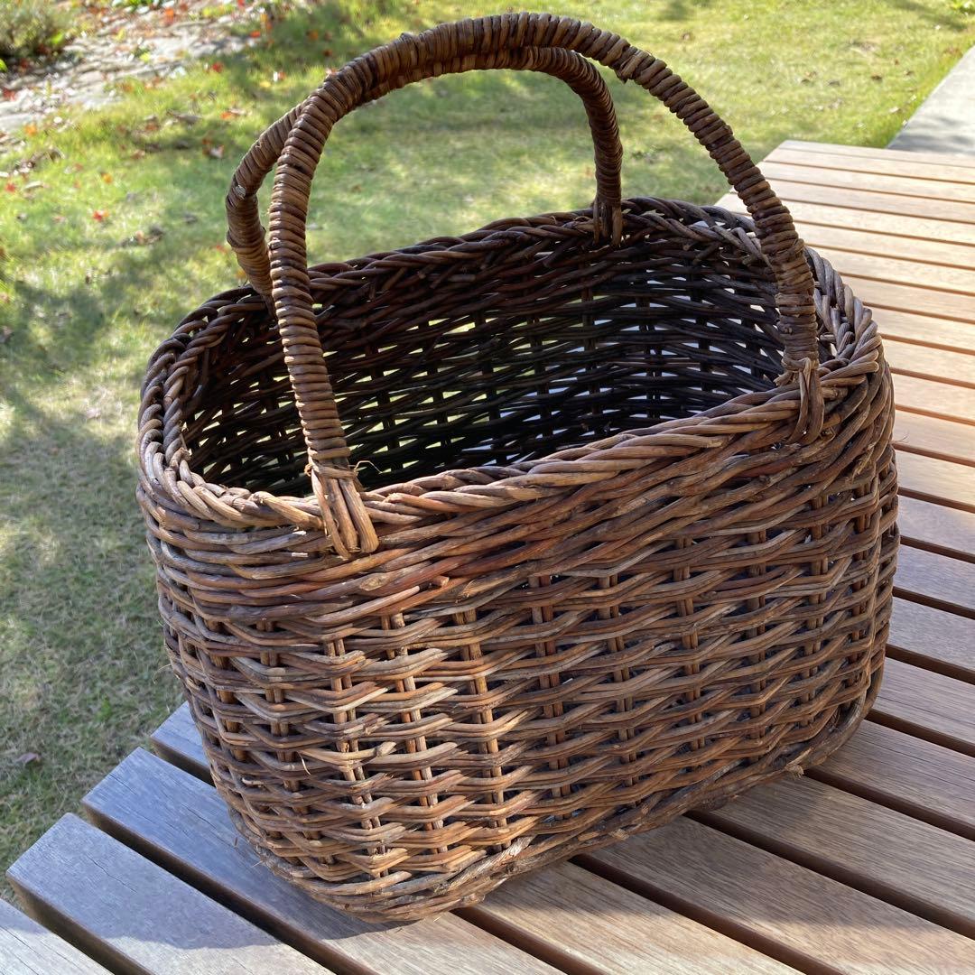 アケビ カゴ 籠 バスケット アケビ カゴ 籠 バスケット