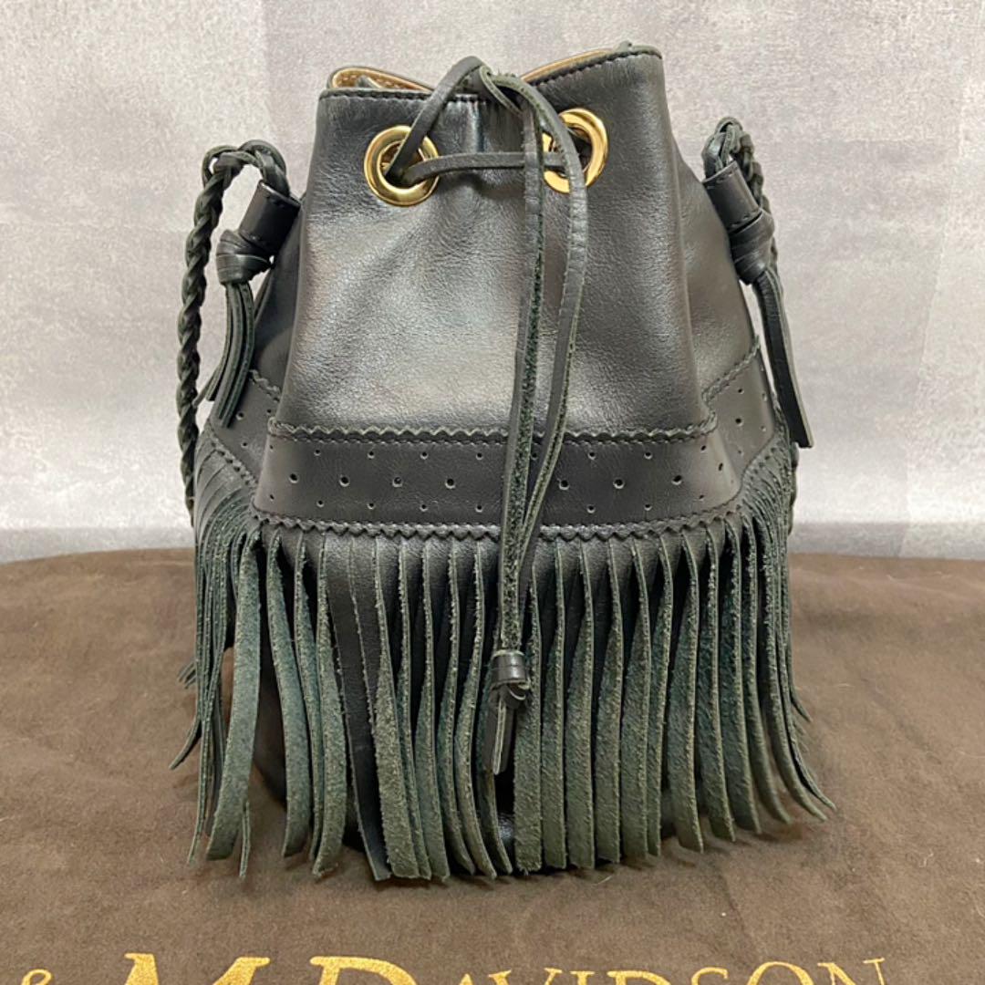 人気豊富な J&M フリンジ 巾着バッグ ブラック 0Dq5E-m71841775186 DAVIDSON カーニバル L 格安超激得