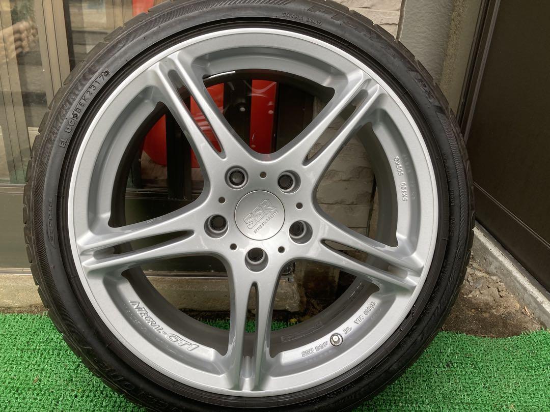 SSR インテグラルGT-1　17インチ/18インチ NSX NA1で使用