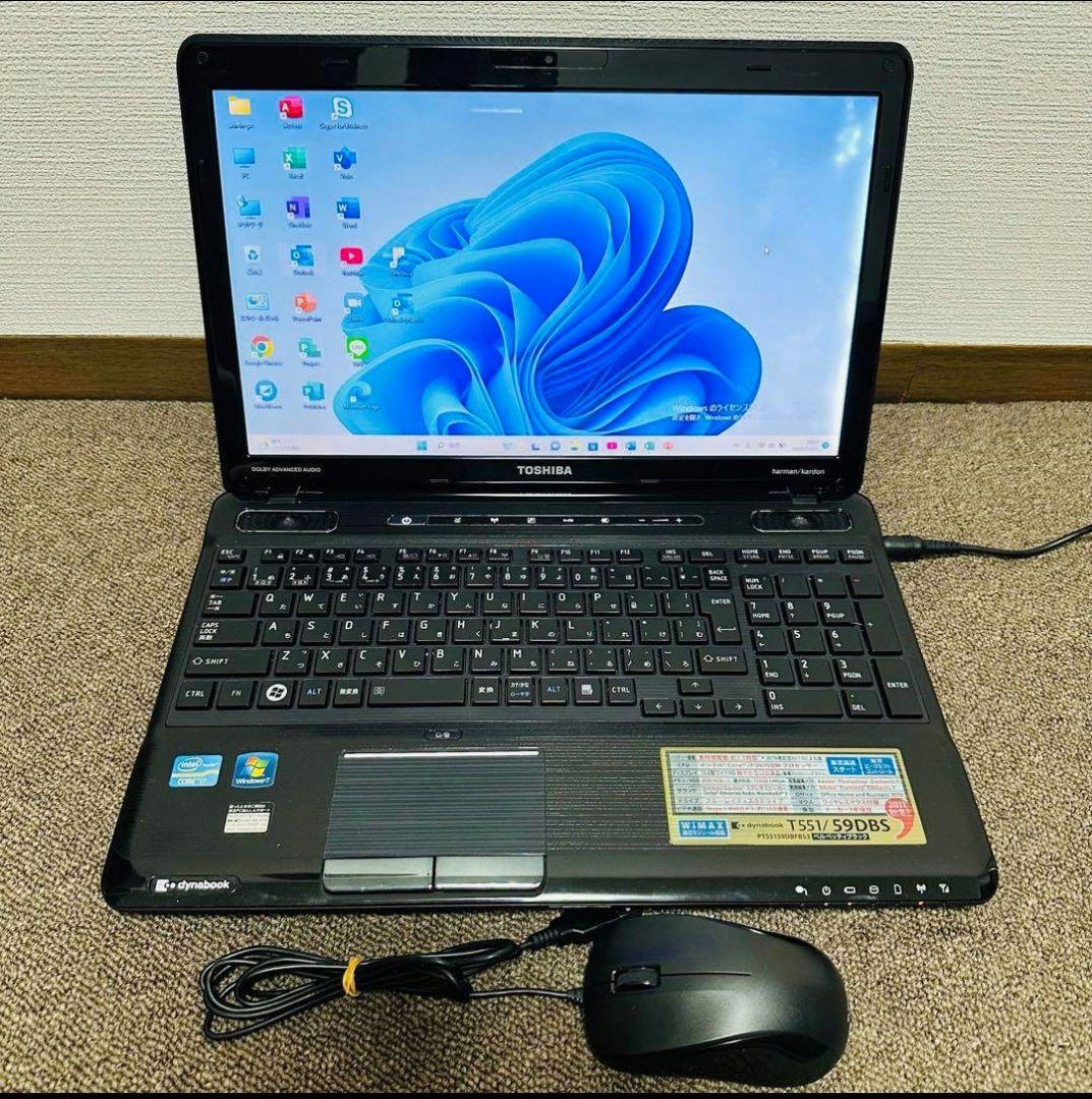 S88 TOSHIBAノートパソコンi7メモリ8G SSD高速Windows11 S45 TOSHIBAノートパソコンi7メモリ8G高速SSD Windows11 - メルカリ
