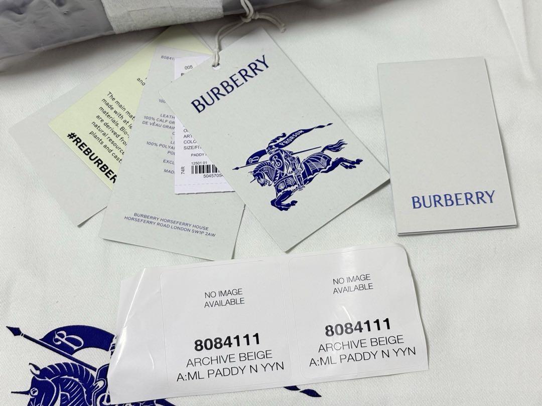 新品《 BURBERRY バーバリー 》チェック パディバッグ