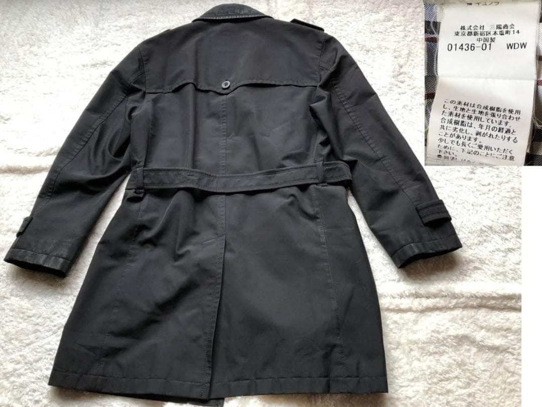 交渉可 バーバリーブラックレーベル トレンチコート Off