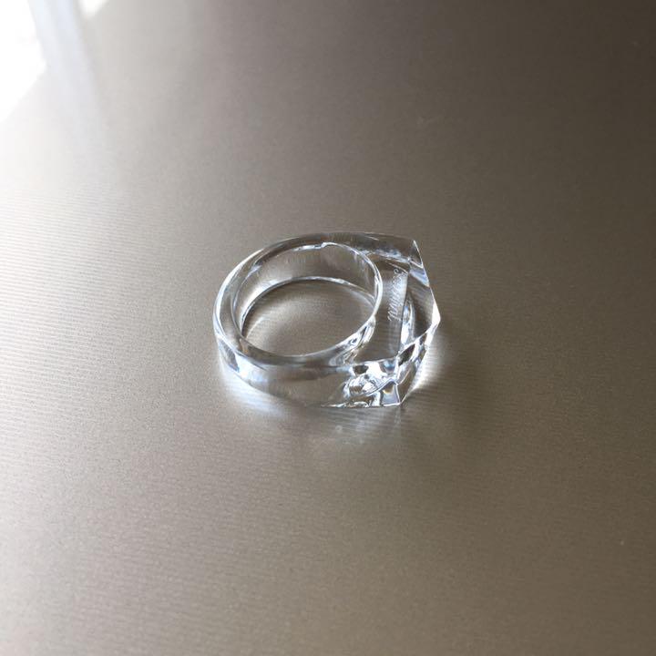 希少 クリスタル リング 9号 QfjR6-m71846833015 Baccarat バカラ 指輪 最安値在庫