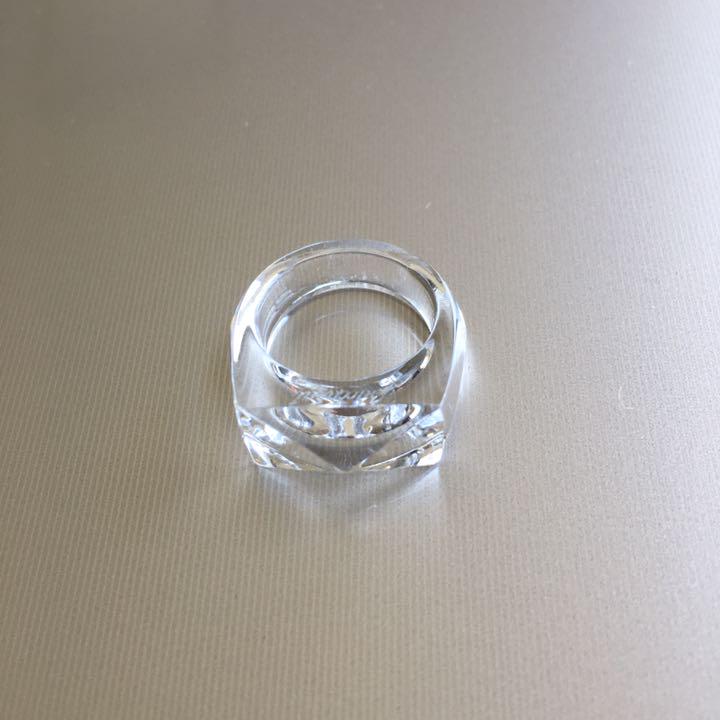 希少 クリスタル リング 9号 QfjR6-m71846833015 Baccarat バカラ 指輪 最安値在庫
