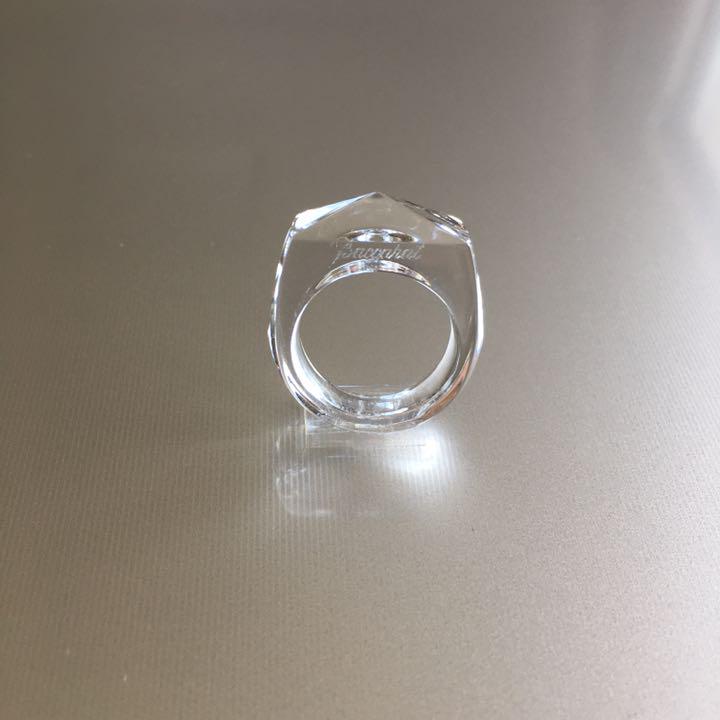希少 クリスタル リング 9号 QfjR6-m71846833015 Baccarat バカラ 指輪 最安値在庫