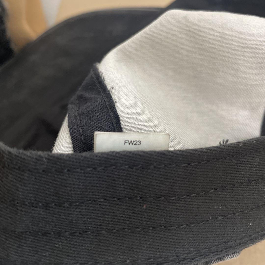 SUPREME ロゴキャップ ブラック 2023fw