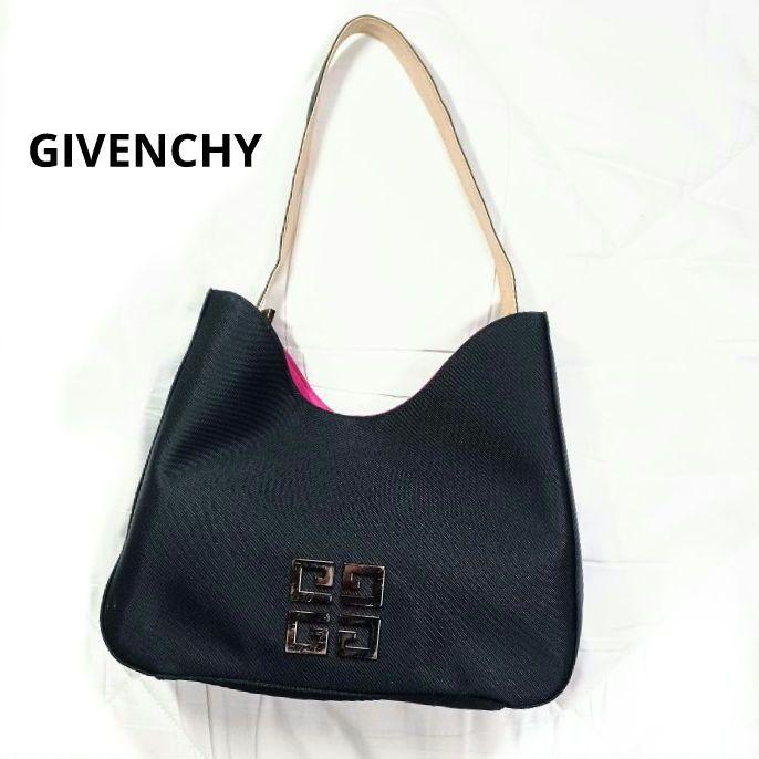 5AM56 GIVENCHY ジバンシー ハンドバッグ バック 4G ロゴ 希少✨ジバンシー ハンドバッグ ショルダーバッグ 4Gロゴ