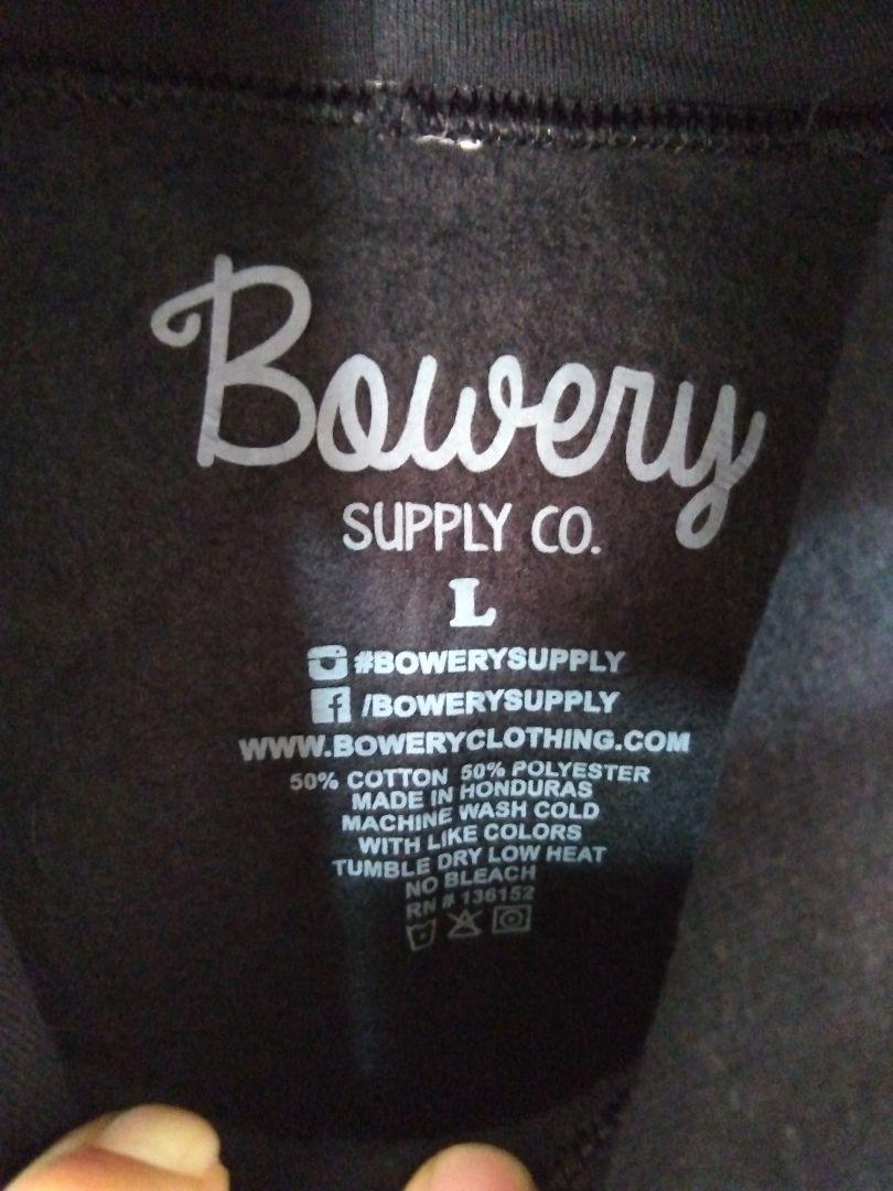 Bowery 東京パーカー　プルオーバー　ブラック