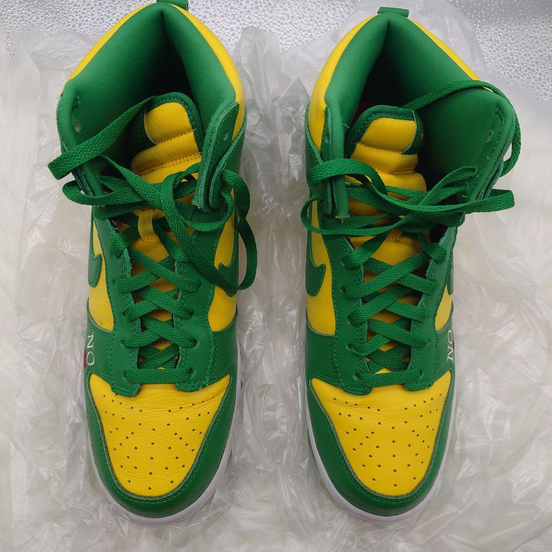 【極美品】DUNK HIGH OG QS NIKE×SUPREME　27.5cm
