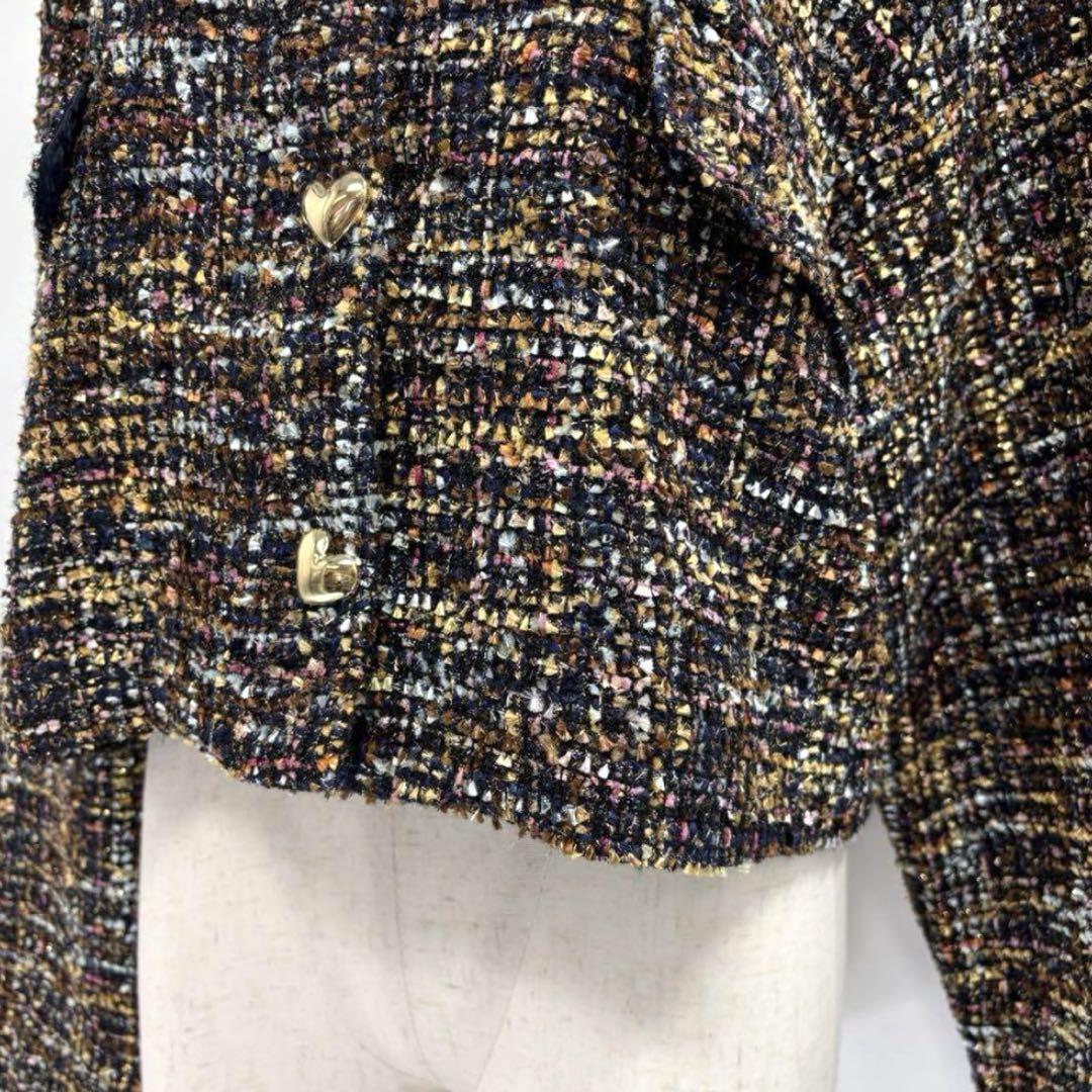 美品　ビビィ　Bibiy　レディース　AMOUR BLOUSON　F　ネイビー