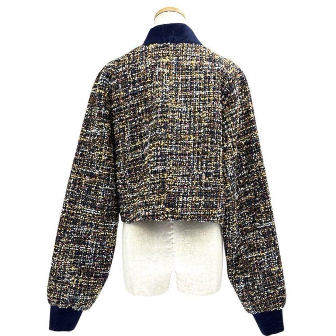 美品　ビビィ　Bibiy　レディース　AMOUR BLOUSON　F　ネイビー