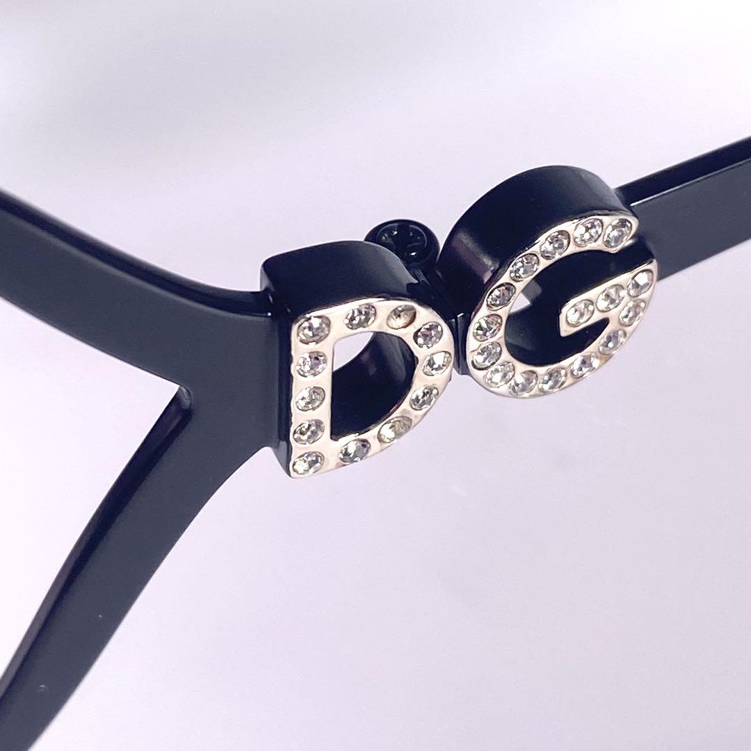 【良品】DOLCE&GABBANA　バタフライサングラス　ラインストーン 良品】DOLCE&GABBANA バタフライサングラス ラインストーン