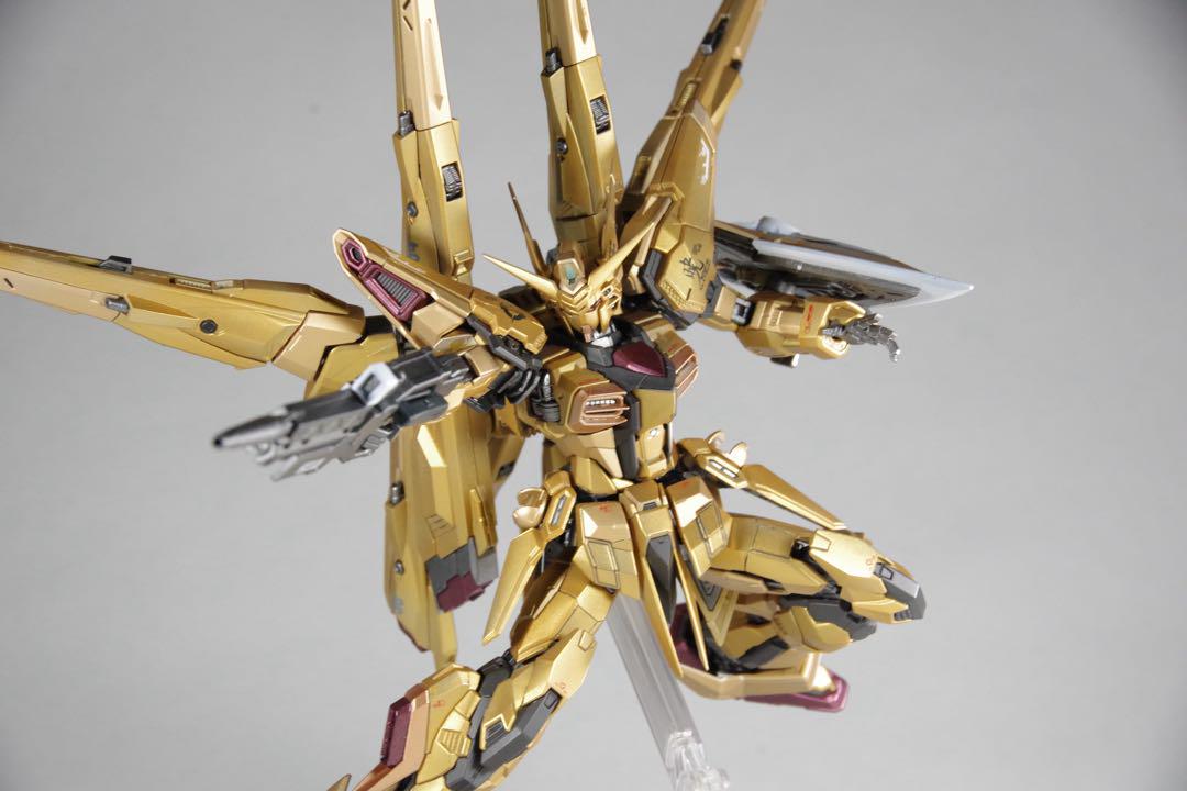 RG アカツキ ガンプラ 完成塗装品