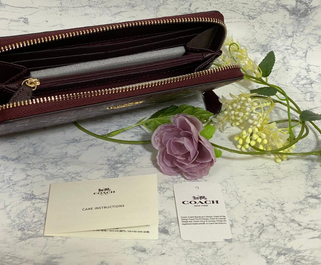 低価格安 正規品 長財布 156c N7DJP-m71858565710 COACH コーチ 超激得格安