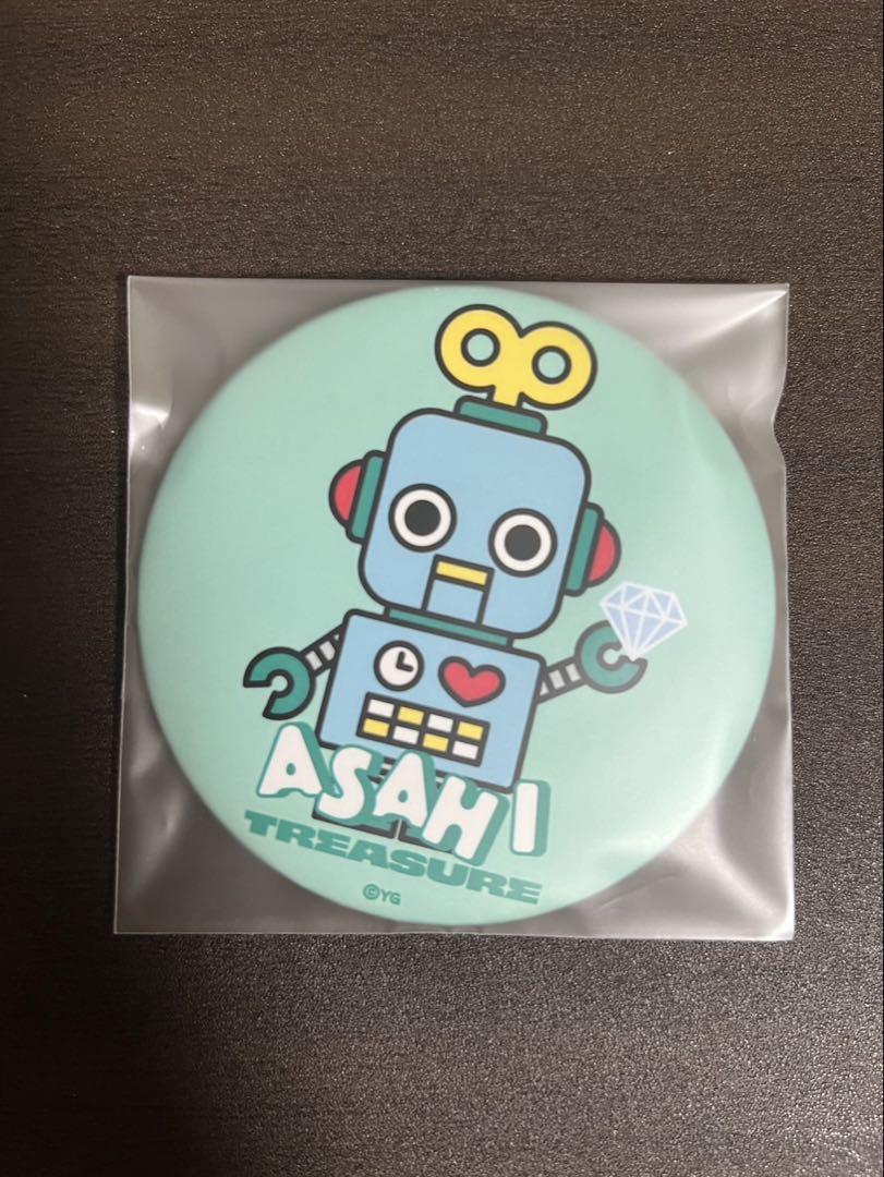 TREASURE アサヒ ASAHI 缶バッジ マステ treasureアサヒ 缶バッジ - メルカリ