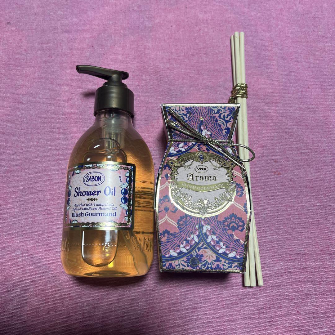 注目ショップ SABON サボン ブラッシュグルマン シャワーオイル アロマ pantum.rs