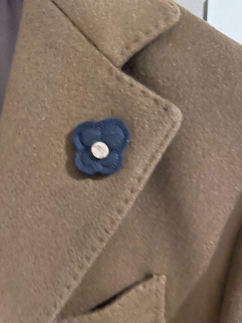 LARDINI【ラルディーニ】 シングルチェスターコート　未使用　ブラウン